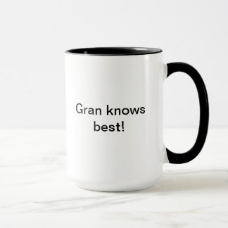 Gran sabe la mejor taza
