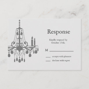 Gran salón de baile RSVP (gris)