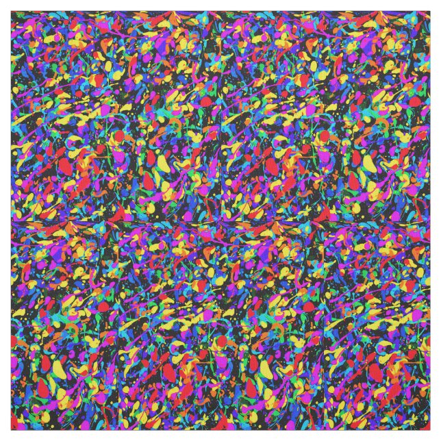 Gran salpicadura - tela de algodón Pima (Retal)