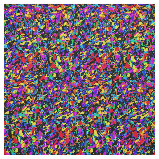 Gran salpicadura - tela de twill de algodón (Retal)