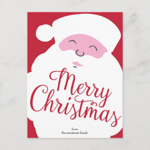 Gran Santa Feliz - Feliz Navidad - Rojo