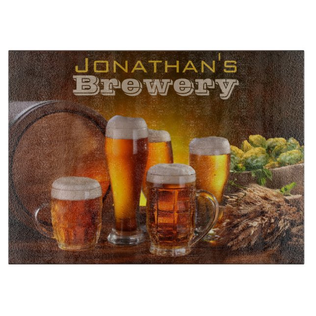 Gran tabla de corte de cervecería (Anverso)