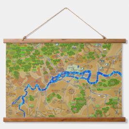 Gran Tapiz Histórico De Londres