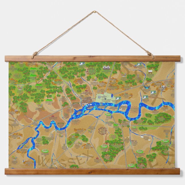 Gran Tapiz Histórico De Londres (Anverso )