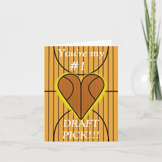 Gran tarjeta de El día de San Valentín para aficio (Anverso)