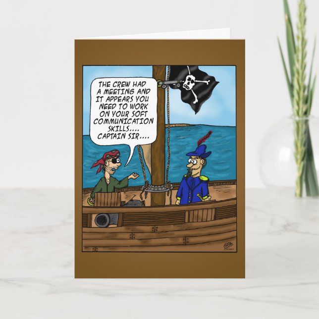 Gran tarjeta de felicitación de Boss (Anverso)