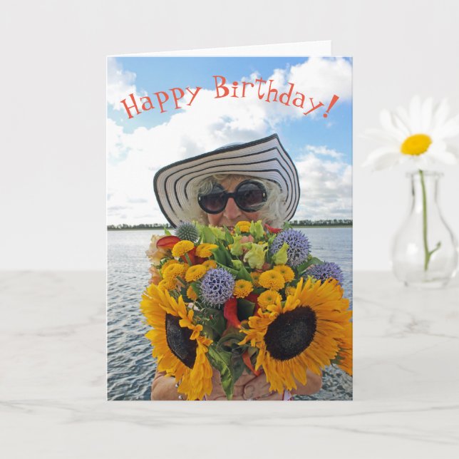 ¡Gran Tarjeta de Felicitación de Cumpleaños Divert (Planta pequeña)