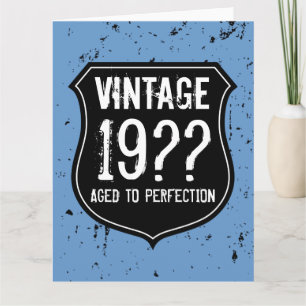 GRAN tarjeta de felicitación de cumpleaños para ho