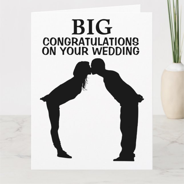 GRAN TARJETA DE FELICITACIONES AL MATRIMONIO DE BO (Anverso)