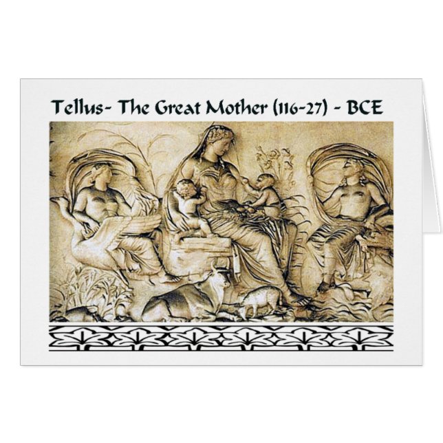 Gran tarjeta de la madre (Anverso (Horizontal))