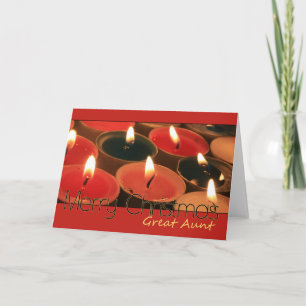 Gran tarjeta de Navidad de tía Merry