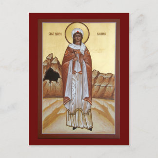 Gran tarjeta de oración de iconos de Barbara Marty