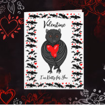 Gran tarjeta del Día de San Valentín Estoy Loco po