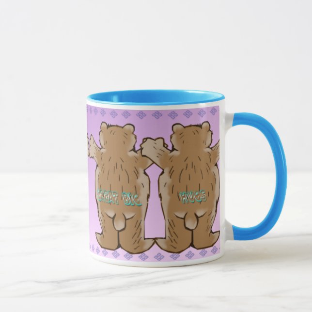 Gran taza grande del abrazo (Derecha)
