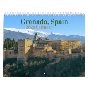 Granada, España Calendario 2025