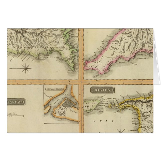 Granada, Tabago, Trinidad, Curacao (Anverso (Horizontal))