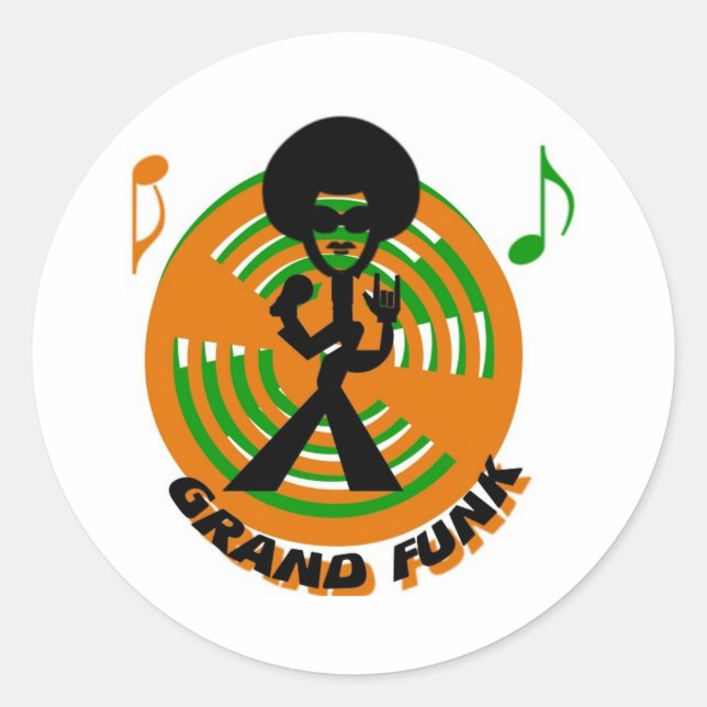 GRAND FUNK PEGATINAS (Anverso)