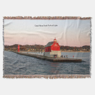 Grand Haven South Pierhead Lights: manta de lanzam