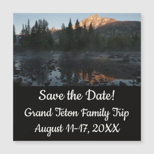 Grand Teton Sunrise en Cottonwood Creek