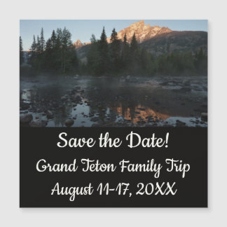 Grand Teton Sunrise en Cottonwood Creek