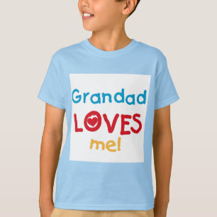 Grandad me ama camisetas y regalos
