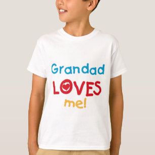Grandad me ama camisetas y regalos