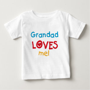 Grandad me ama camisetas y regalos