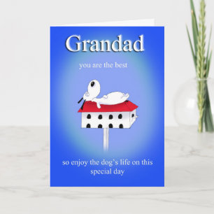Grandad, tarjeta del día de padres