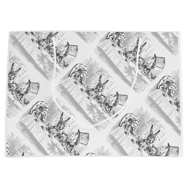 Grande Alicia en la bolsa de regalo del Fiesta del té de  (Anverso)