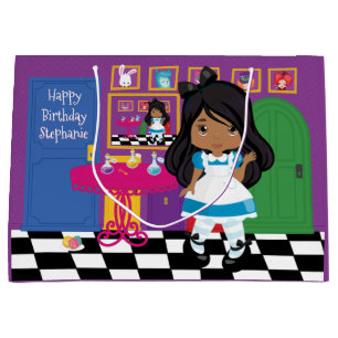 Grande Alicia multicultural - Bésame una bolsa de regalo