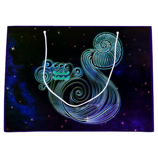 Grande aquarius la bolsa de regalo de zodiac (Anverso)