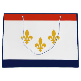 Grande Bandera de Nueva Orleans Bolsa de Regalo