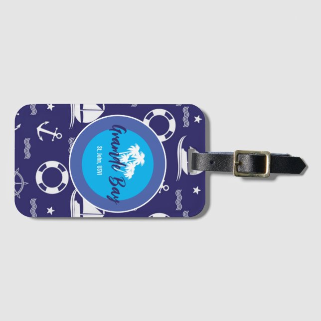 Grande Bay Luxury Hotel Lumaleta Etiqueta (Anverso horizontal)