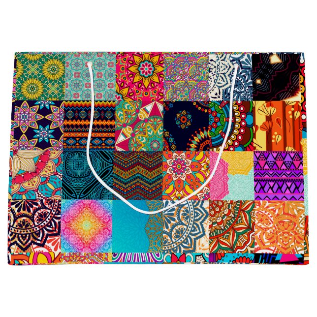 Grande Bolsa de regalo africana (Anverso)
