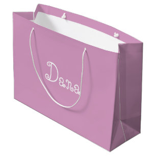 Grande Bolsa de regalo Baby Shower color rosa moderno
