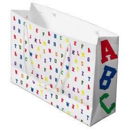 Grande Bolsa de regalo Baby Shower de ABC