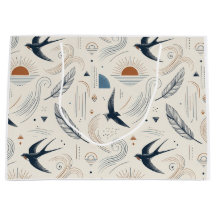 Bolsa de regalo Boho Swallow & Sun