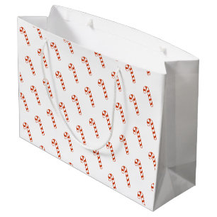 Grande Bolsa de regalo - Cañones de golosinas rojas y bla