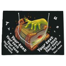 Bolsa de regalo con plantilla mágica