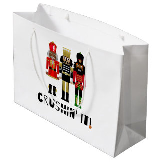 Grande Bolsa de regalo "Crackin" negro
