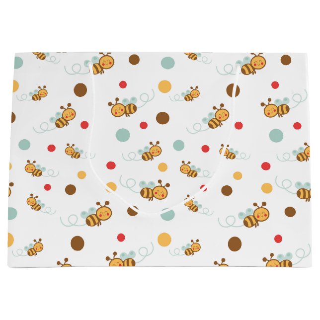 Grande Bolsa de regalo de abeja (Anverso)