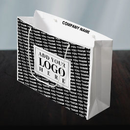 Grande Bolsa de regalo de agradecimiento con logotipo mod