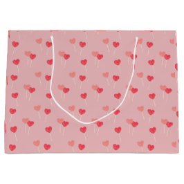 Grande Bolsa de regalo de amor de Heart Lollipop