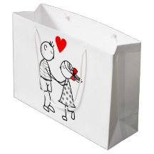 Bolsa de regalo de amor para pareja linda - Person