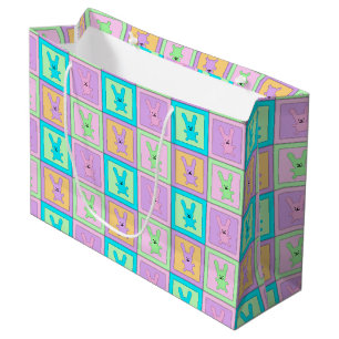 Grande Bolsa de regalo de Baby Block Bunnies