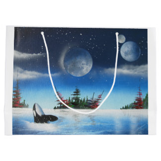 Grande Bolsa de regalo de ballena