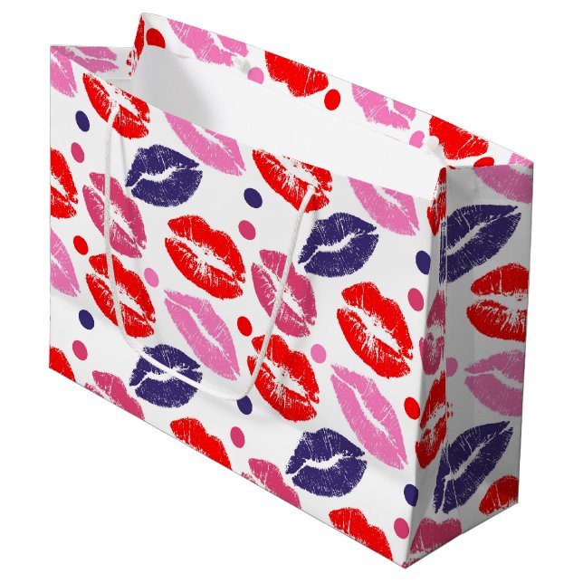 Grande Bolsa de regalo de besos (Angulo Anverso)