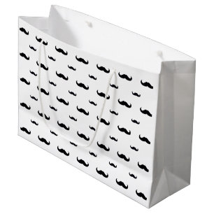 Grande Bolsa de regalo de bigote