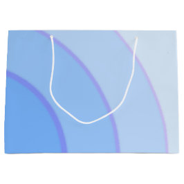 Grande Bolsa de regalo de Blue Swirls