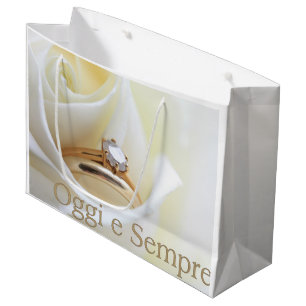 Grande Bolsa de regalo de Bodas italianos